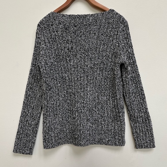 Ralph Lauren Petite Silk & Linen Round Neck Knit Sweater Size Small - Picture 3 of 8